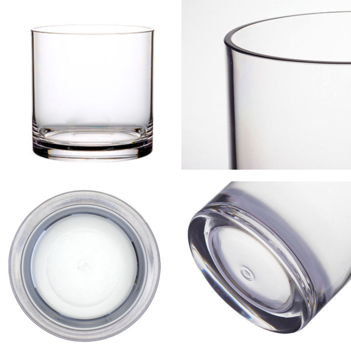 花瓶 PVシリンダー 直径20x高さ20cm ポリカーボネイト -4