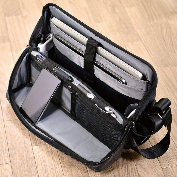 ビジネスバッグ BAGGEX ノフィス ショルダーバッグ 横型 メンズ A4 大容量 -17