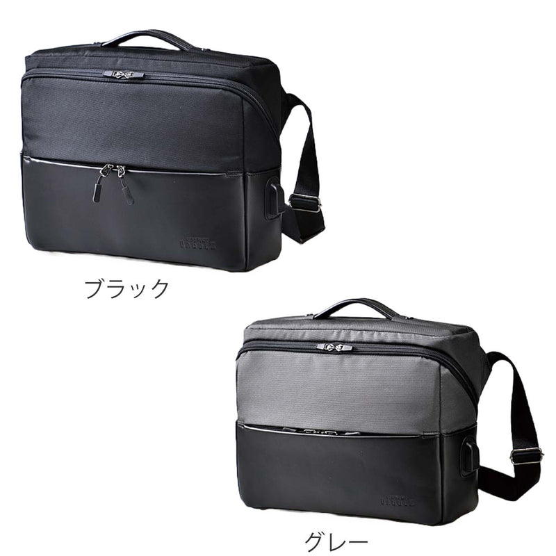 ビジネスバッグ BAGGEX ノフィス ショルダーバッグ 横型 メンズ A4 大容量