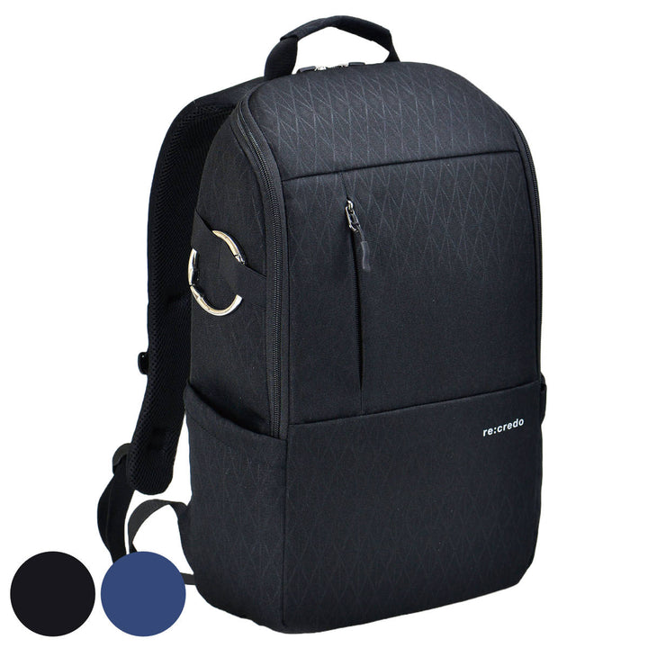 ビジネスリュック re:credo シェルフィー 薄マチ デイパック B4 -2
