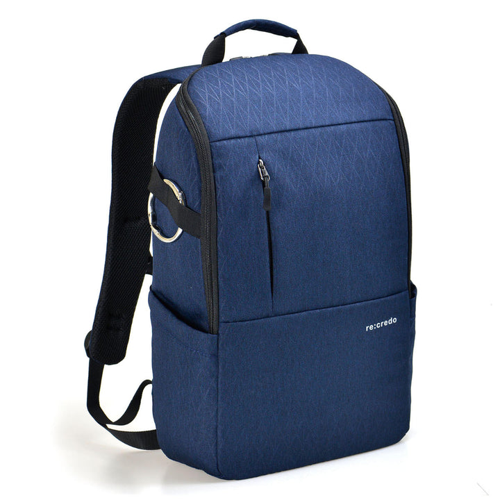 ビジネスリュック re:credo シェルフィー 薄マチ デイパック B4 -14