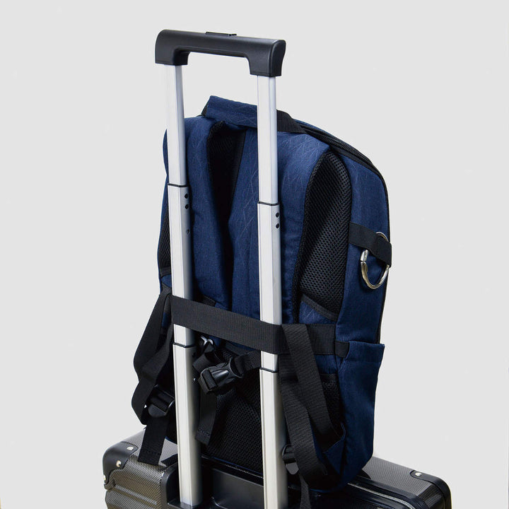 ビジネスリュック re:credo シェルフィー 薄マチ デイパック B4 -7