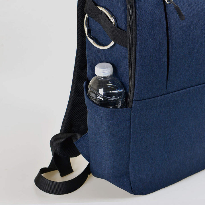 ビジネスリュック re:credo シェルフィー 薄マチ デイパック B4 -8