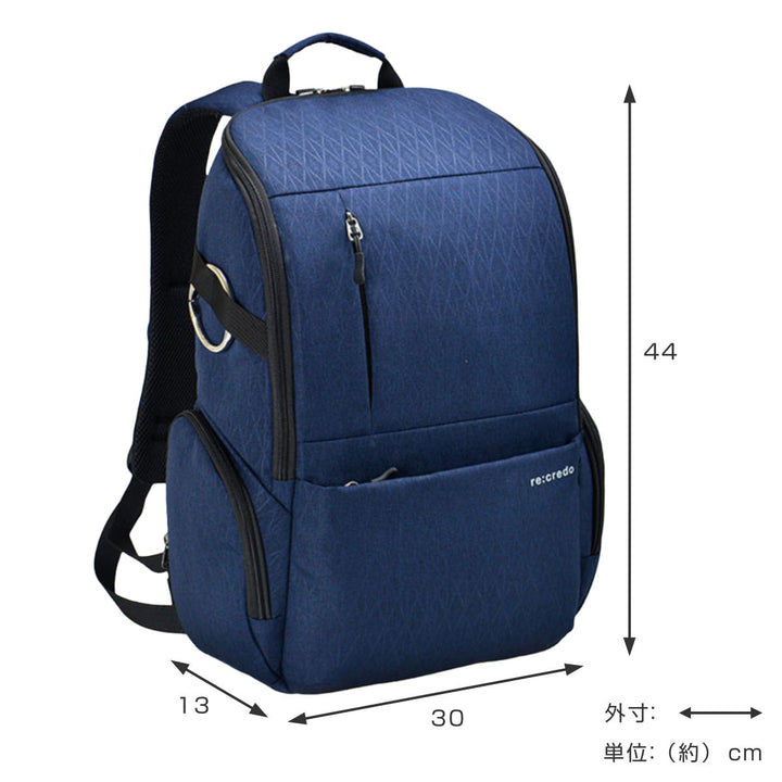 ビジネスリュック re:credo シェルフィー デイパック A4 -4