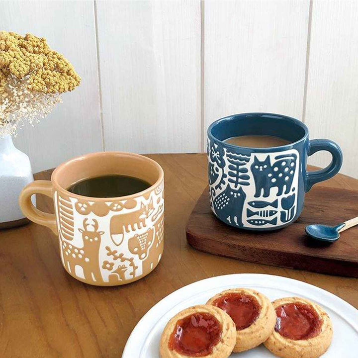 マグカップ 250ml pocori mug 陶器 -2