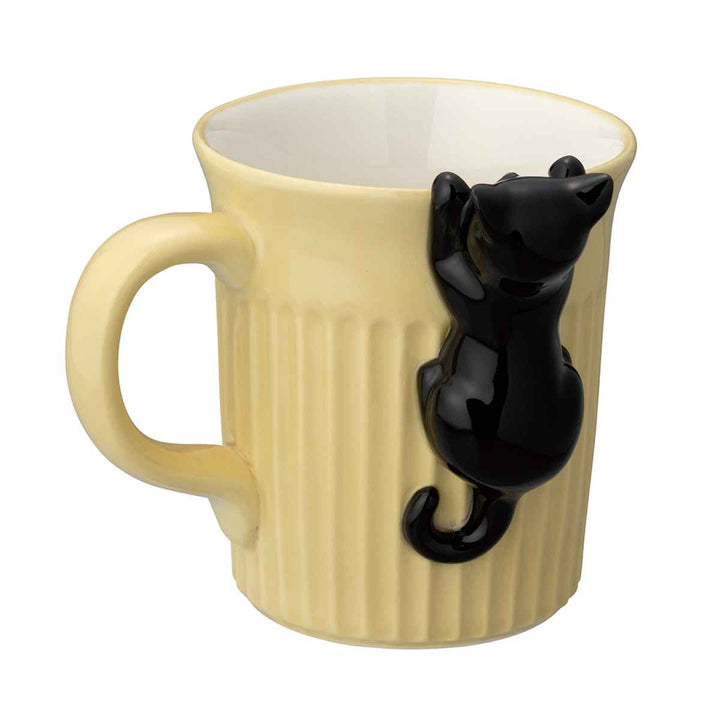 マグカップ 250ml にらめっこ猫マグ 陶器 -5