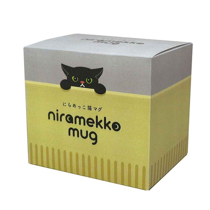 マグカップ 250ml にらめっこ猫マグ 陶器 -8