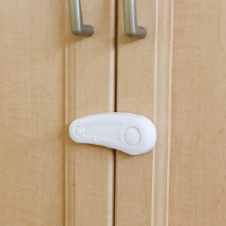 チャイルドロック キャビネット ロック スライド 子ども 安全 -3
