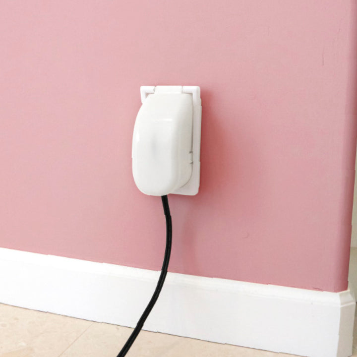 コンセントカバー 白 フルカバー 子ども 安全 ほこり防止 -3