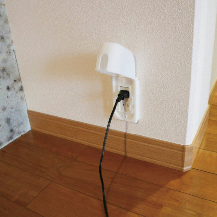 コンセントカバー 白 フルカバー 子ども 安全 ほこり防止 -4