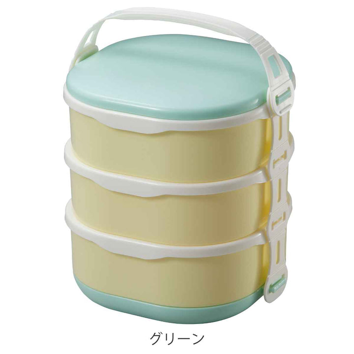 お弁当箱ピクニックケース3段×500ml