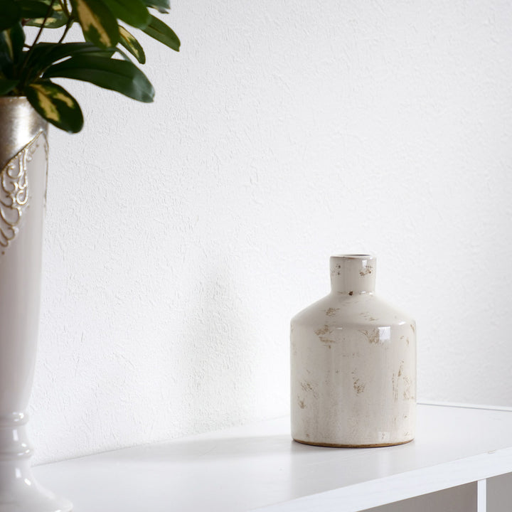 花瓶 セラミックベース 直径11.5×高さ17cm -11