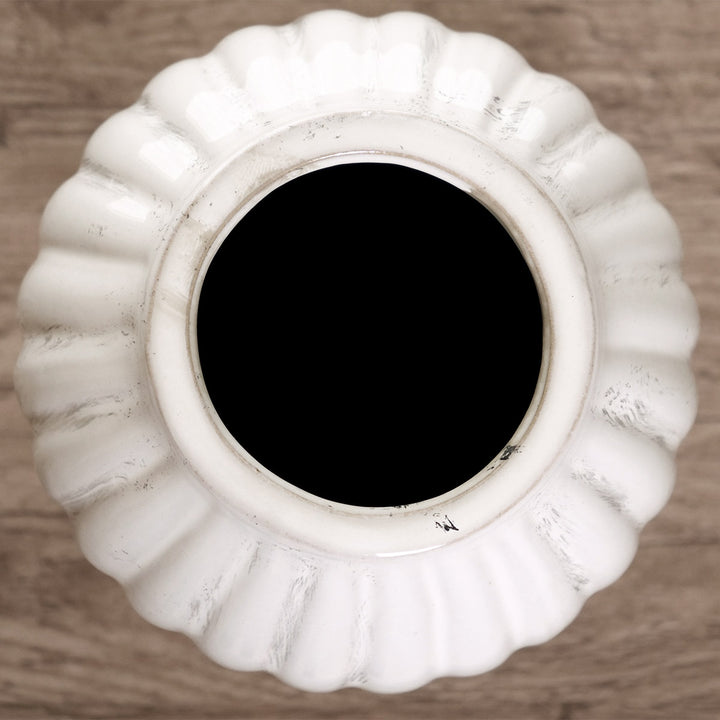 花瓶 セラミックベース 直径16.5×高さ20cm -15