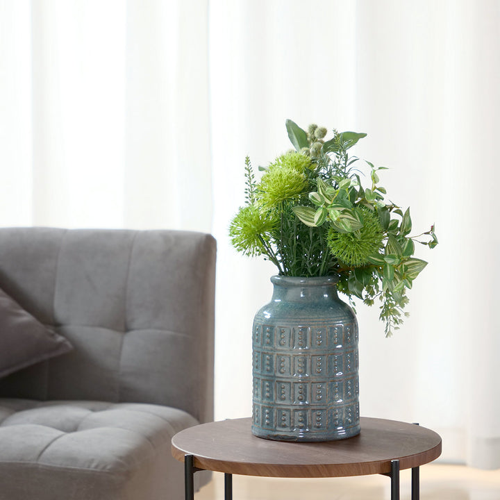 花瓶 セラミックベース 直径13.5×高さ20.5cm -2