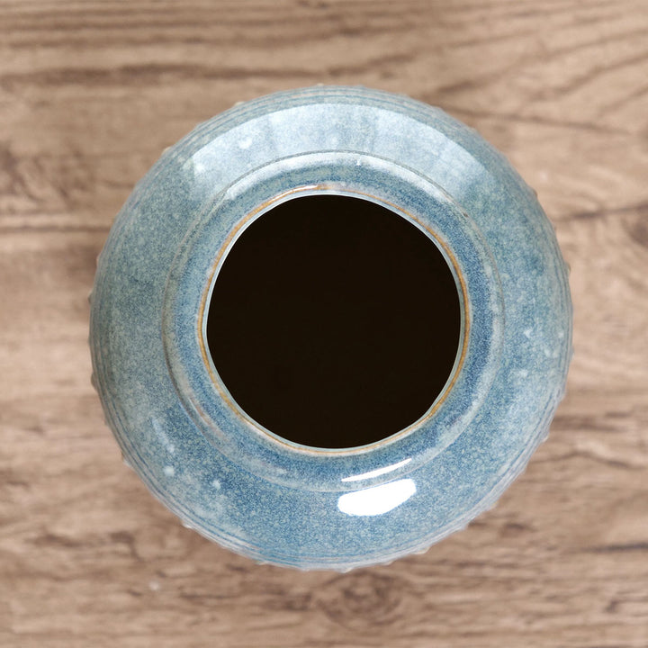 花瓶 セラミックベース 直径13.5×高さ20.5cm -14