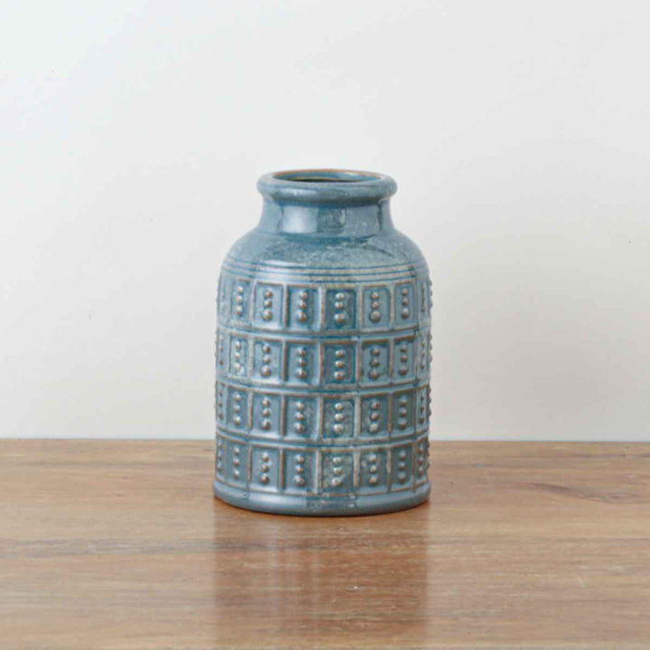 花瓶 セラミックベース 直径13.5×高さ20.5cm -16