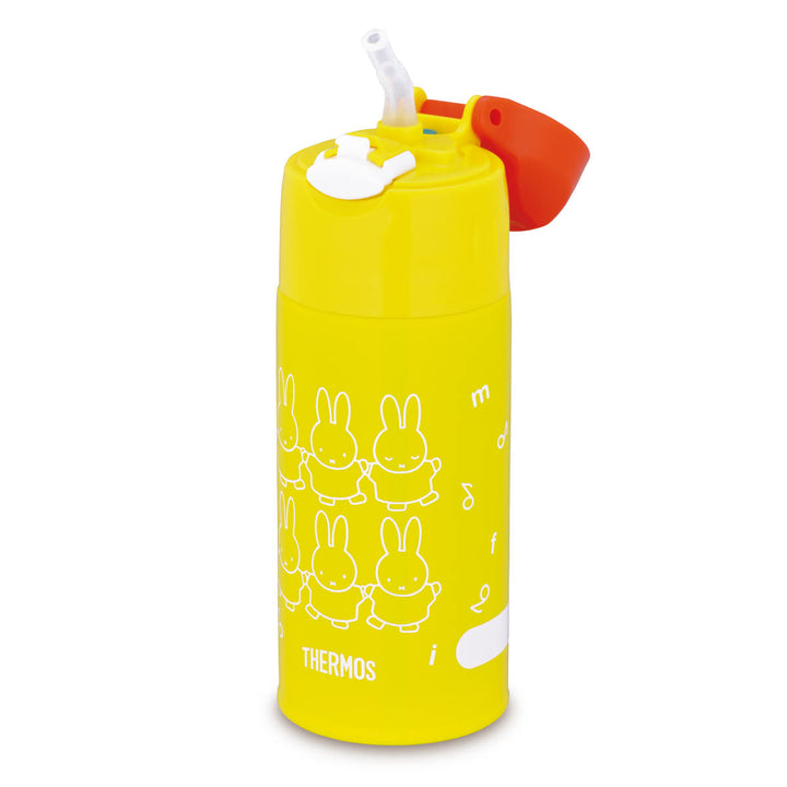 サーモス 水筒 キッズ 400ml ステンレス ミッフィー 真空断熱ストローボトル FHL-403FB -9