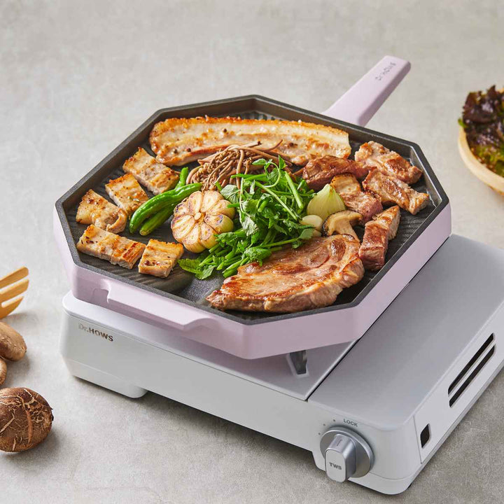 焼肉グリル パレットグリルパン 28cm ドクターハウス 八角形 -9