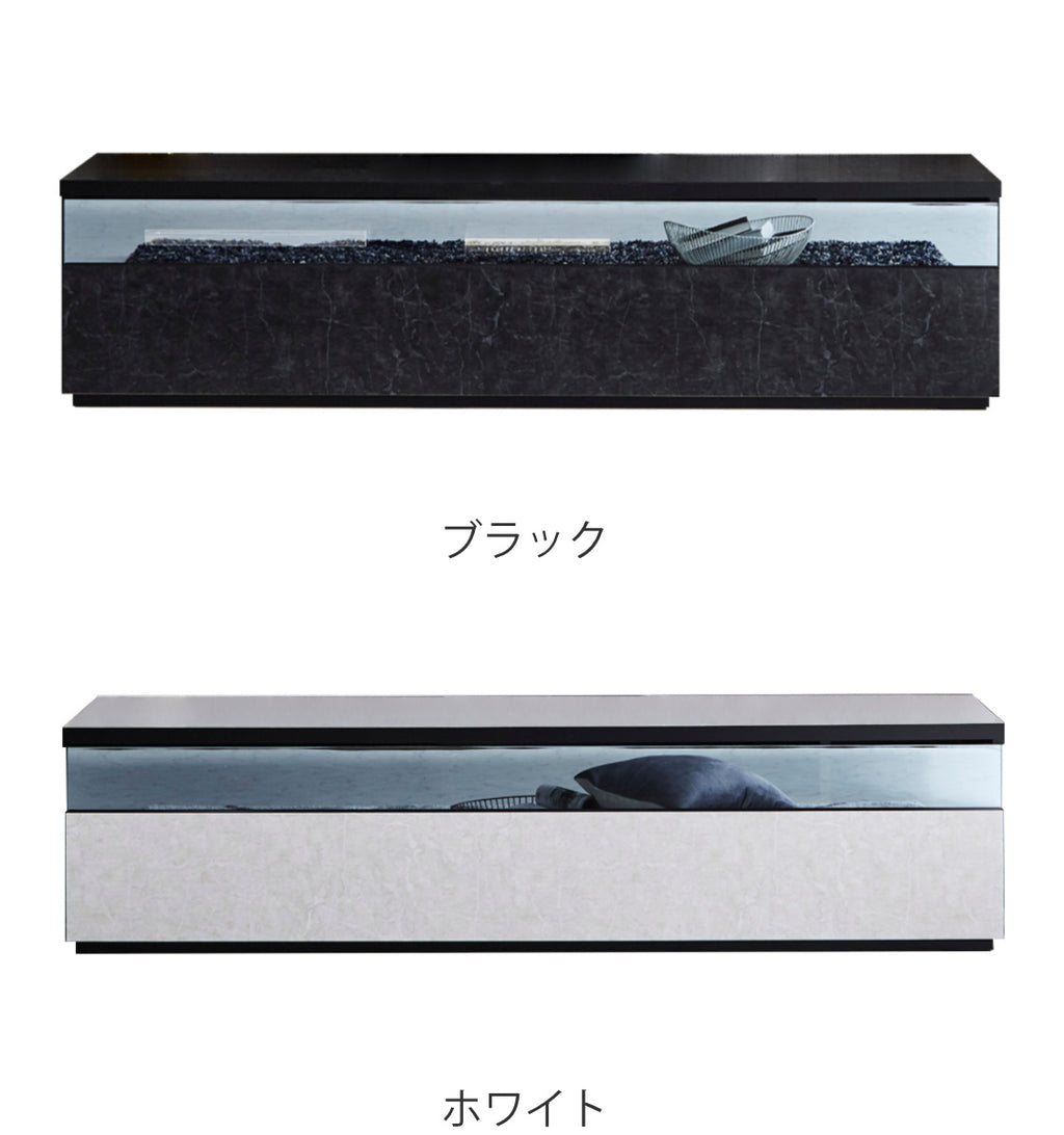 テレビ台 ローボード 石目調 モダンデザイン 日本製 幅180cm