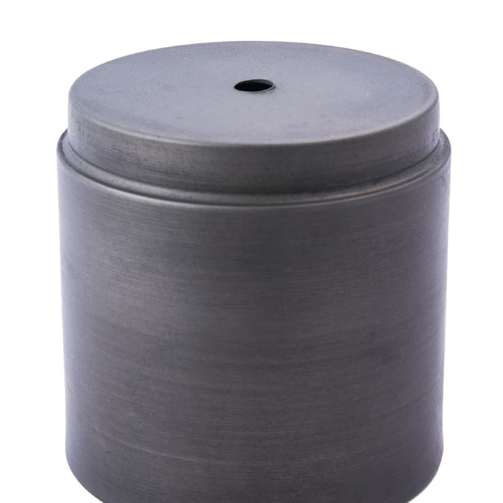 植木鉢MC円柱メタルECOポット受け皿付き直径17cm