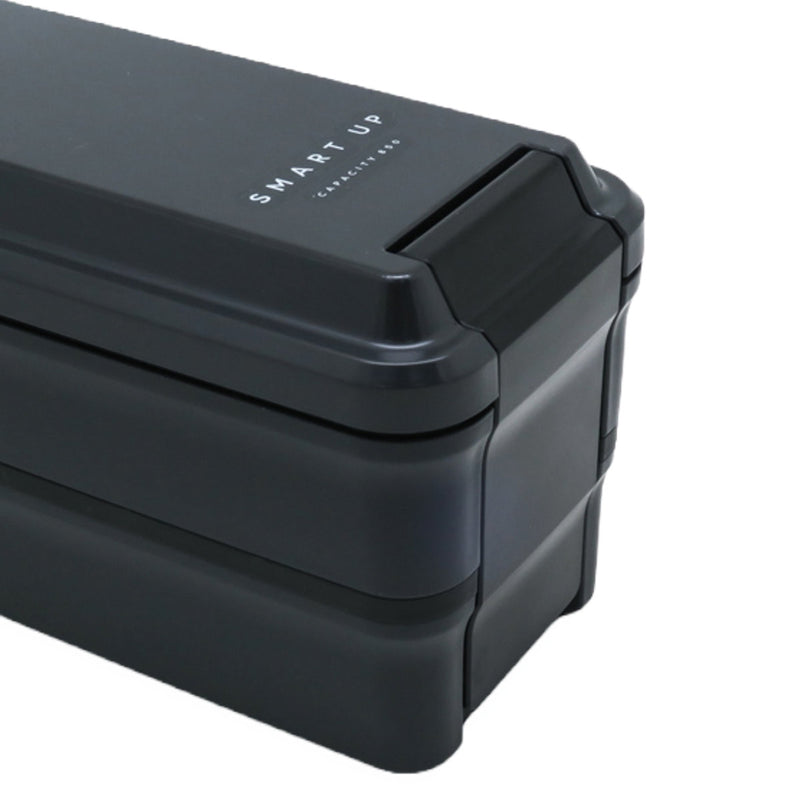 弁当箱 2段 850ml SMARTUP 保冷ケース付き 食洗機対応 レンジ対応 抗菌 -5