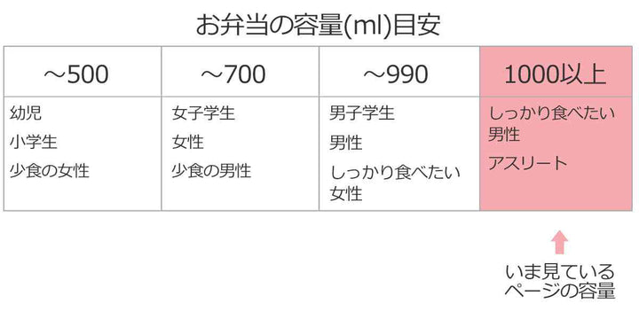 お弁当箱 2段 1100ml 食洗機対応 電子レンジ対応 抗菌 -13