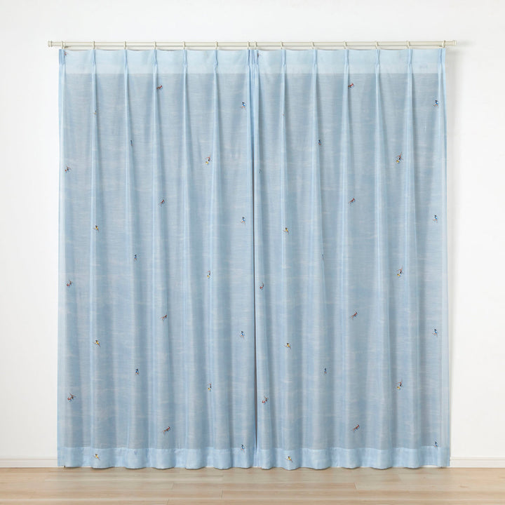 レースカーテン スミノエ ジェシカボイル 100×133cm 洗える 1枚入り -13