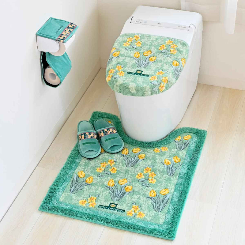 オカ(OKA) ロイヤルコレクション アーツ トイレマット 約75cm×63cm