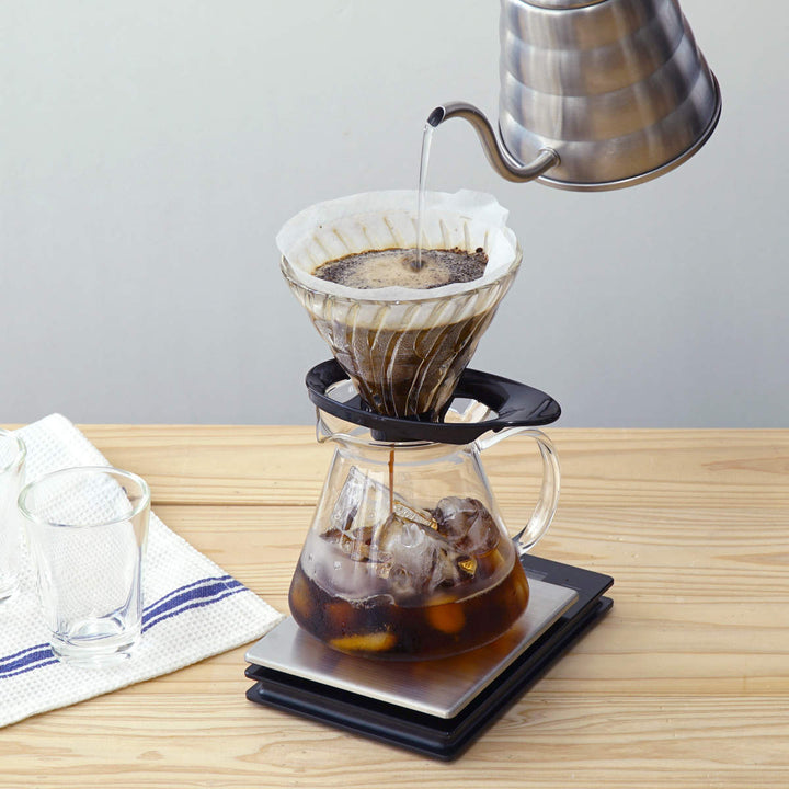 ハリオ透過ドリッパーV601～4杯用耐熱ガラスVDGR-02-B