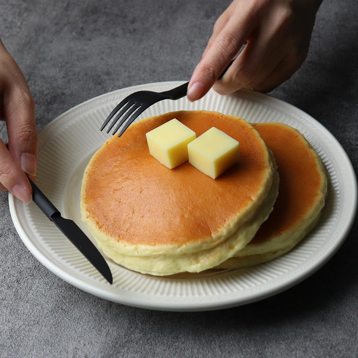 工房アイザワ 円 黄銅洋食器 デザートフォーク -6