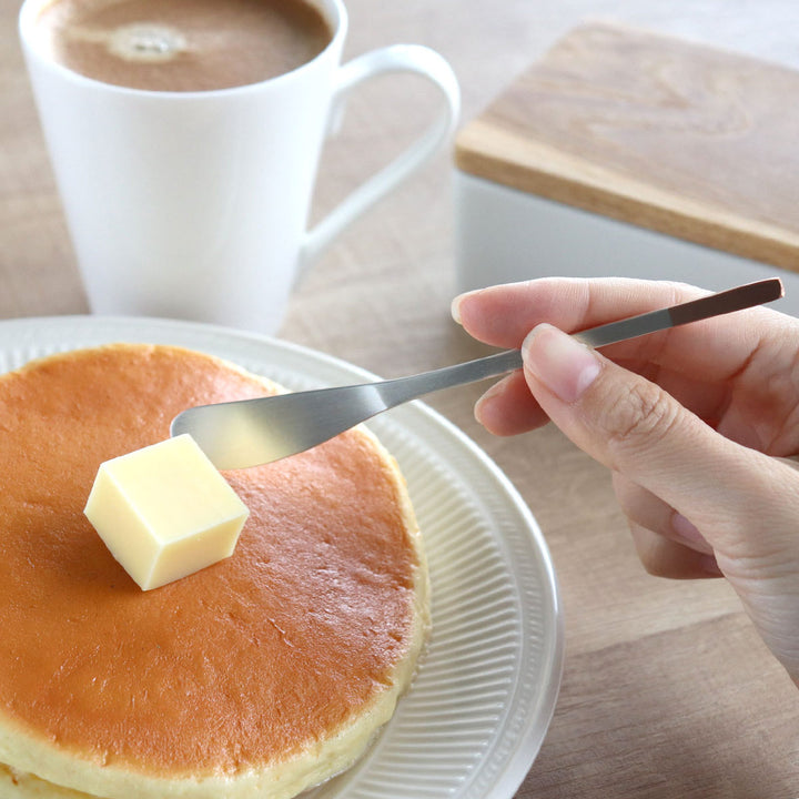 工房アイザワ 純銅洋食器 バターナイフ 銀仕上 -6