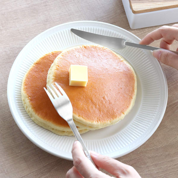 工房アイザワ 純銅洋食器 デザートナイフ 銀仕上 -4