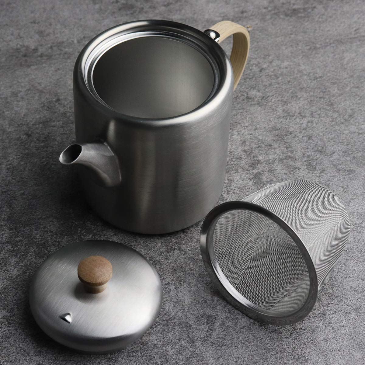 工房アイザワ ブラックピーマン ストレートポット 横手 70245