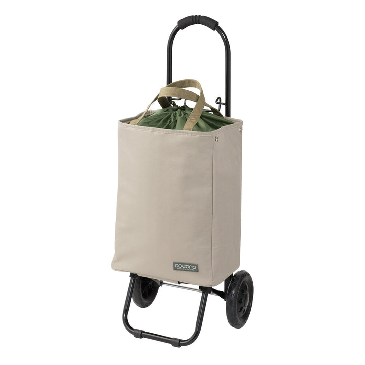 ショッピングカート cocoro トート カートセット 折りたたみ おしゃれ 大容量 軽い 保冷 -18