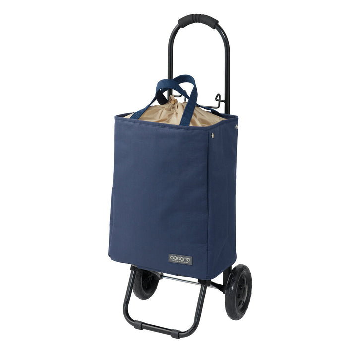 ショッピングカート cocoro トート カートセット 折りたたみ おしゃれ 大容量 軽い 保冷 -19