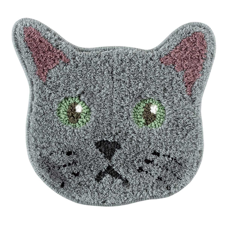 チェアパッド ネコカオ 35cm×38cm 日本製 -13