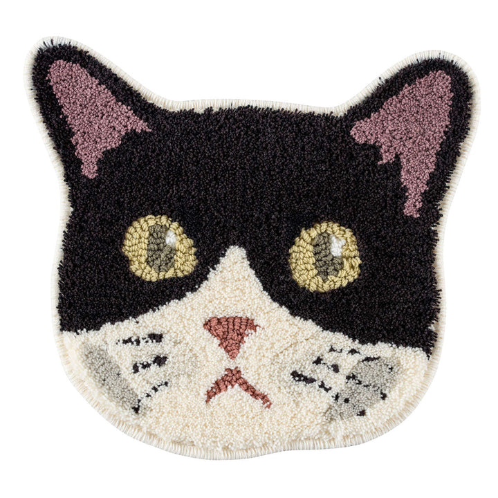 チェアパッド ネコカオ 35cm×38cm 日本製 -19