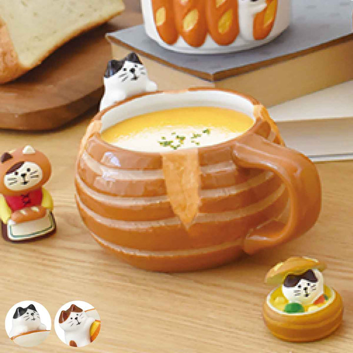 マグカップ おおきなパンのマグカップ 陶器 -2