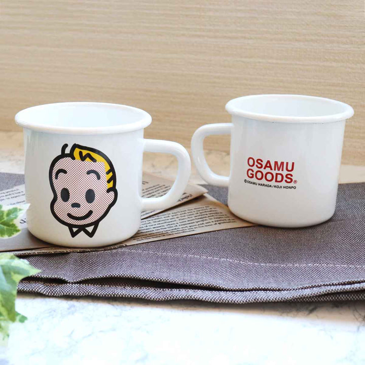 マグカップ 380ml OSAMU GOODS ホーロー -8