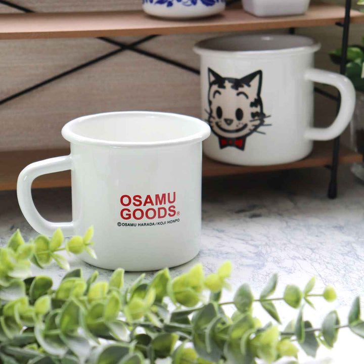 マグカップ 380ml OSAMU GOODS ホーロー -10