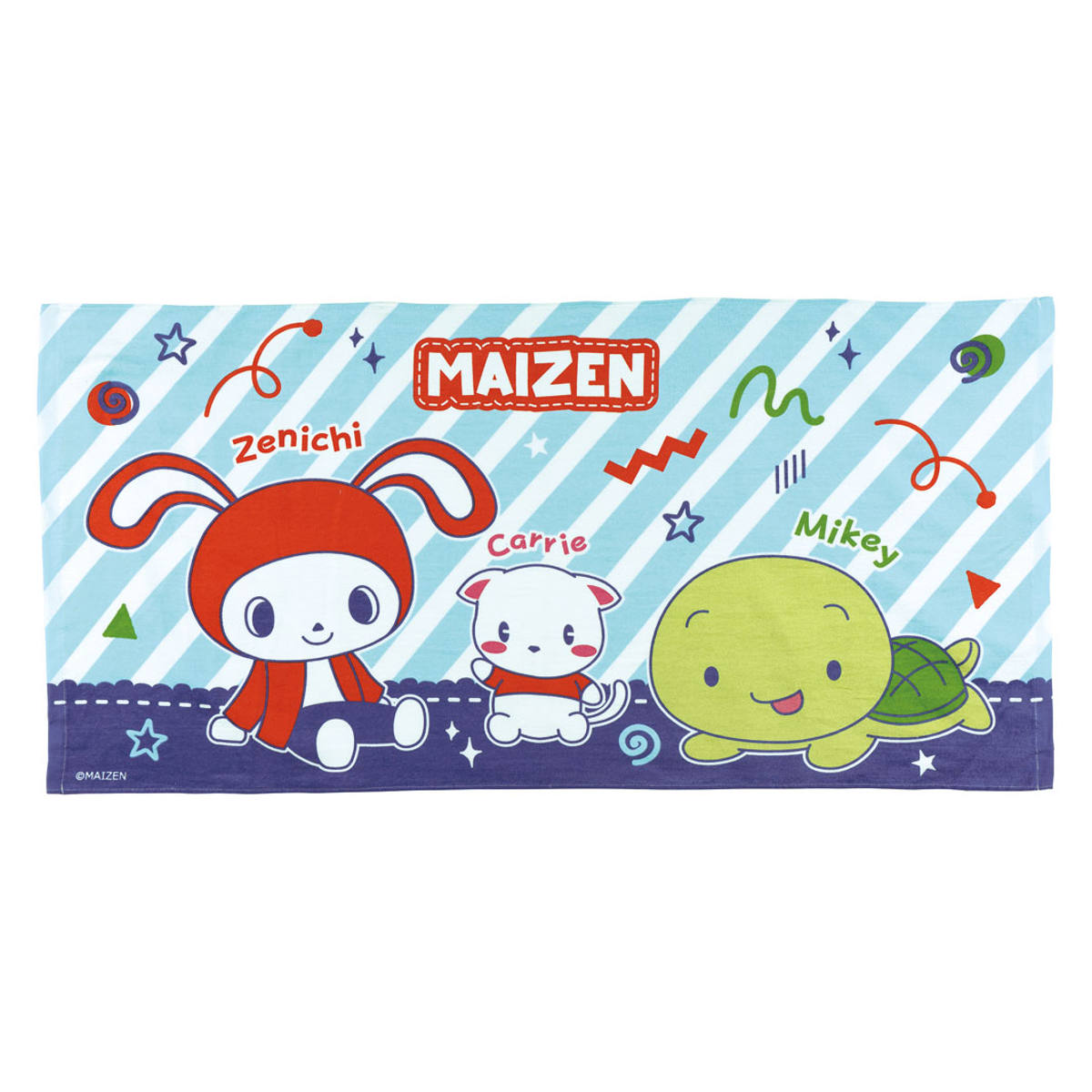 バスタオル 60×120 cm まいぜんシスターズ 綿100％ – ハウジー