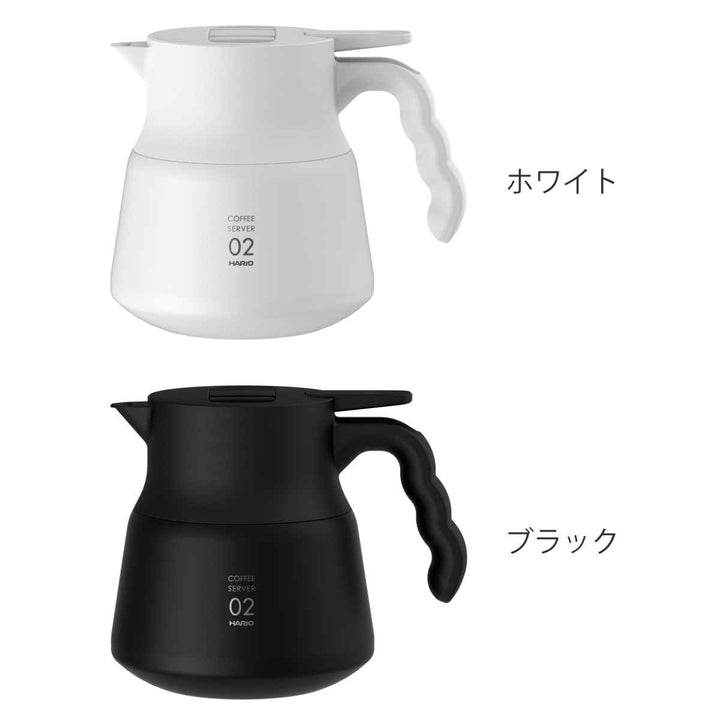 ハリオ ポット 保温ステンレスサーバー PLUS V60 600ml ステンレス VHSN-60 -4