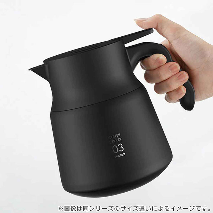 ハリオ ポット 保温ステンレスサーバー PLUS V60 600ml ステンレス VHSN-60 -7