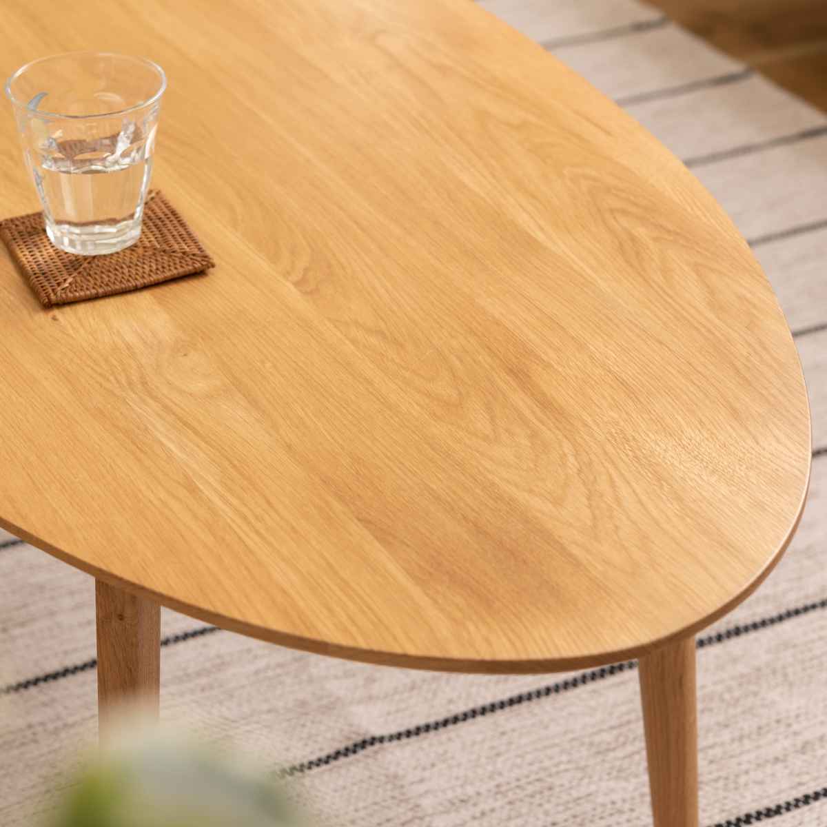 ローテーブル 高さ38cm 天然木 組立品 – ハウジー