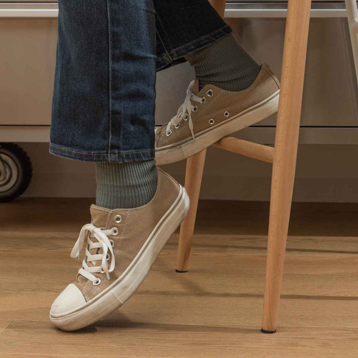 ハイスツール 座面高65cm 天然木 スチール -10