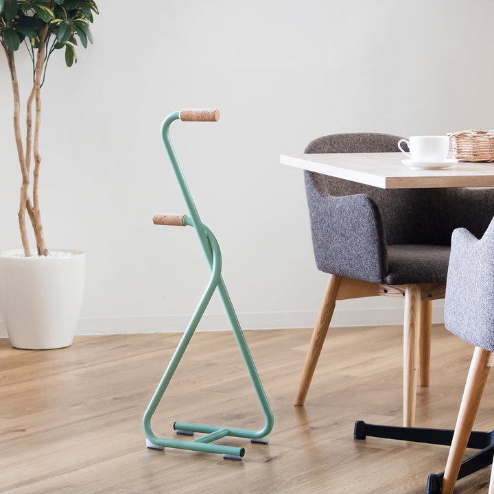 杖ツインゼット2軽量おしゃれ立ち上がりステッキ自立式インテリア