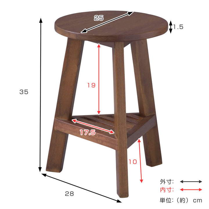 プランタースタンド プランターベース Sサイズ 木製 -4