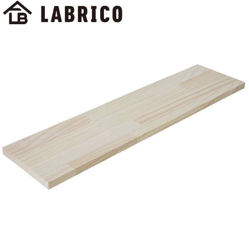 棚板 LABRICO ラブリコ パイン集成材 無塗装 幅60×奥行15×高さ1.5cm -2