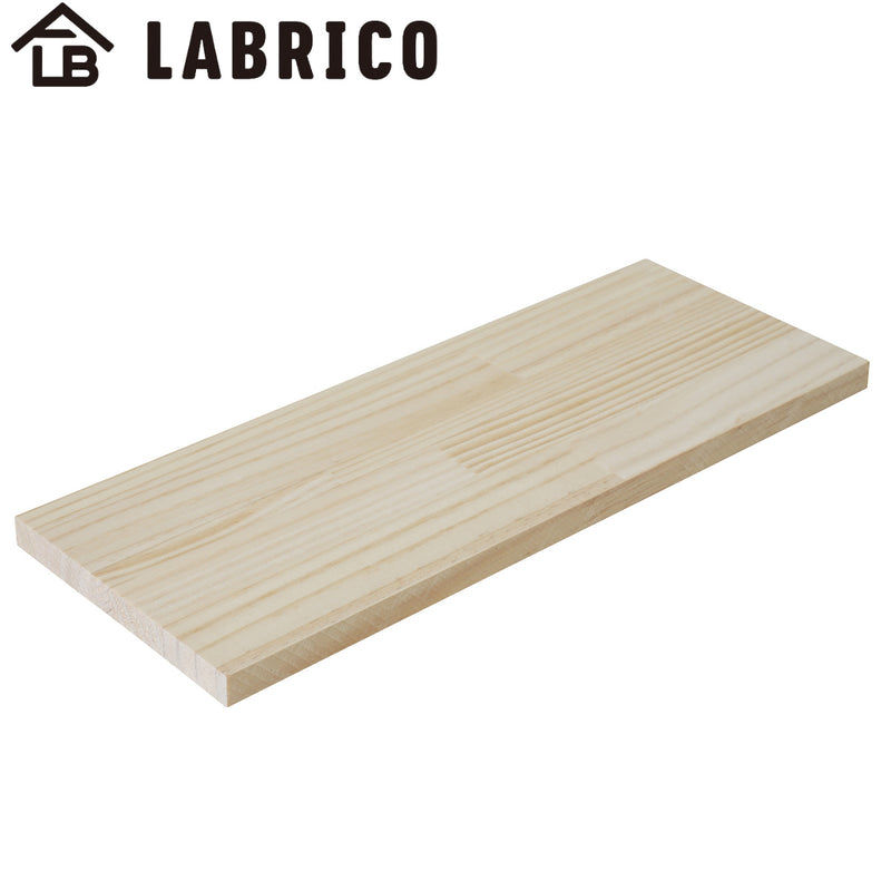 棚板 LABRICO ラブリコ パイン集成材 無塗装 幅40×奥行15×高さ1.5cm -2