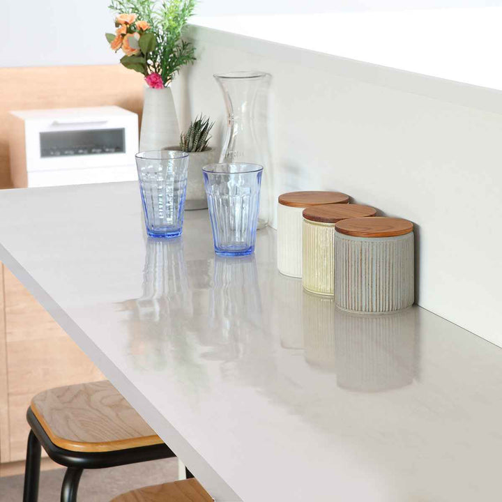 テーブルデコレーション貼ってはがせる90cm×150cmテーブルクロス半透明撥水加工ビニール日本製